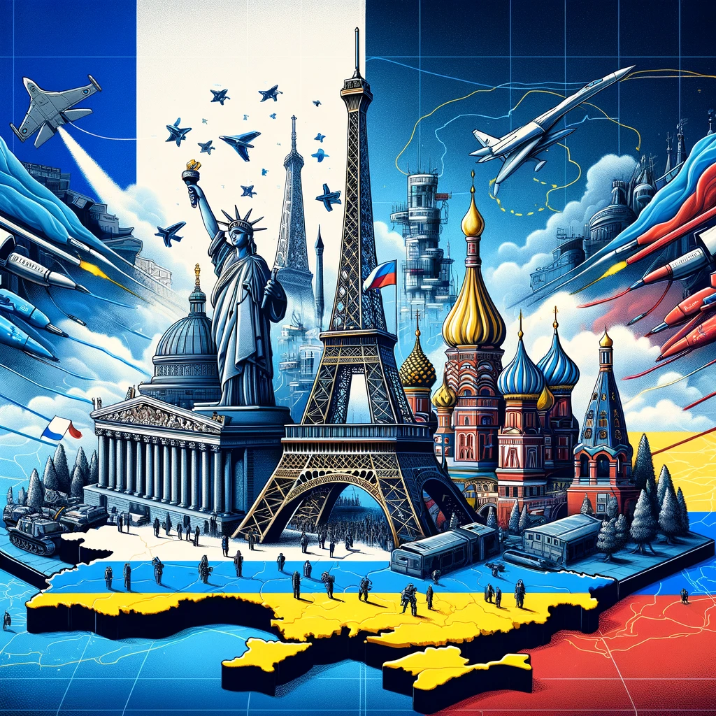 Kreml reaguje na wypowiedzi Macrona: Francja zaangażowana w konflikt ukraiński
