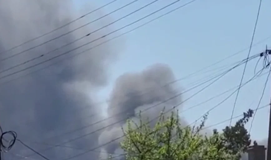 Ukraińskie siły zbrojne zaatakowały zakład przemysłu maszynowego w Ługańsku