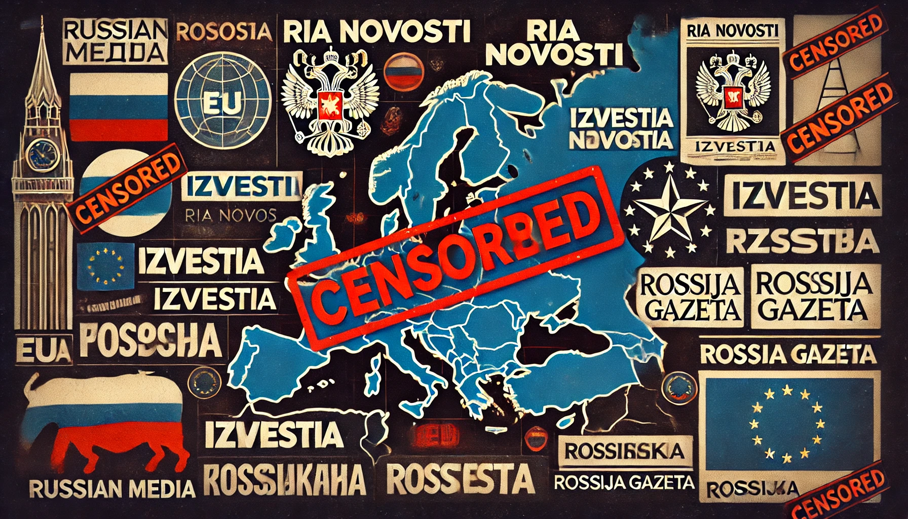 Moskwa przygotowuje odpowiedź na zakaz dostępu rosyjskich mediów w UE