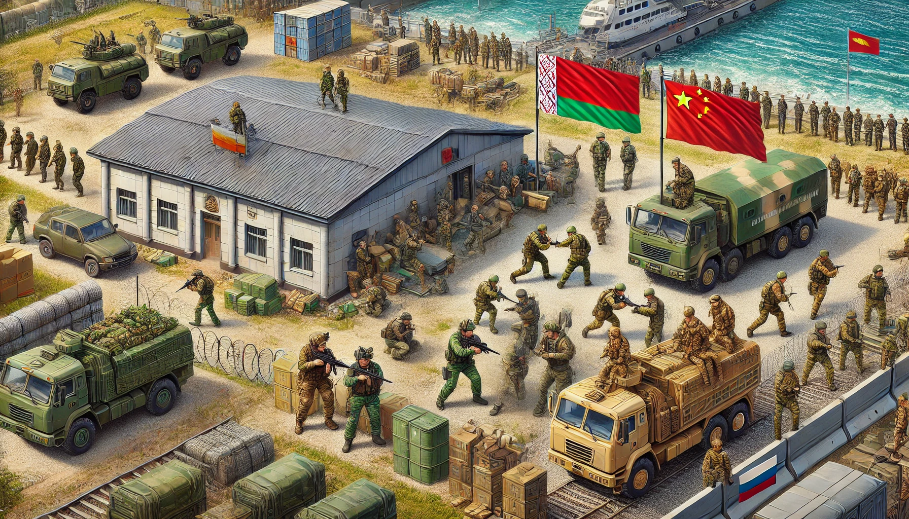Wspólne antyterrorystyczne ćwiczenia Chin i Białorusi odbędą się w dniach 8-19 lipca